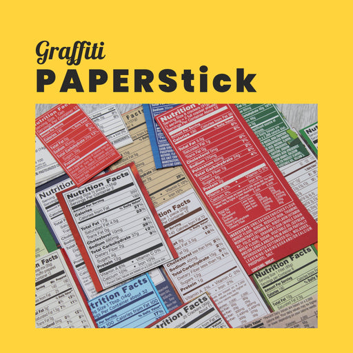 Graffiti PAPERStick - Digital Label Paper - Satin Finish 