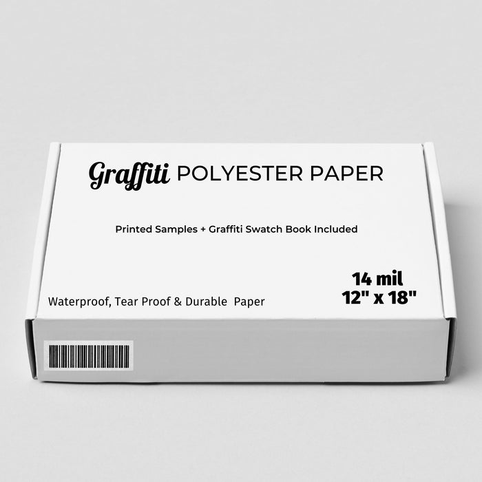 Graffiti Waterproof Papers (Scuff Free) - 14 mil