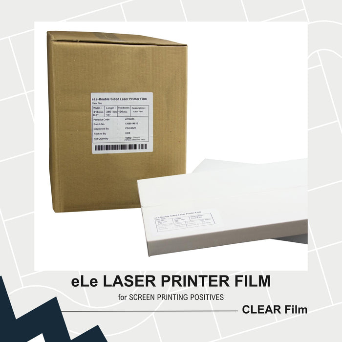 eLe Laser Positive Film (CLEAR)