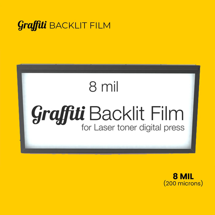 Graffiti Polyester Backlit Film - 8 mil 