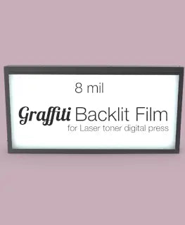 Graffiti Polyester Backlit Film - 8 mil 