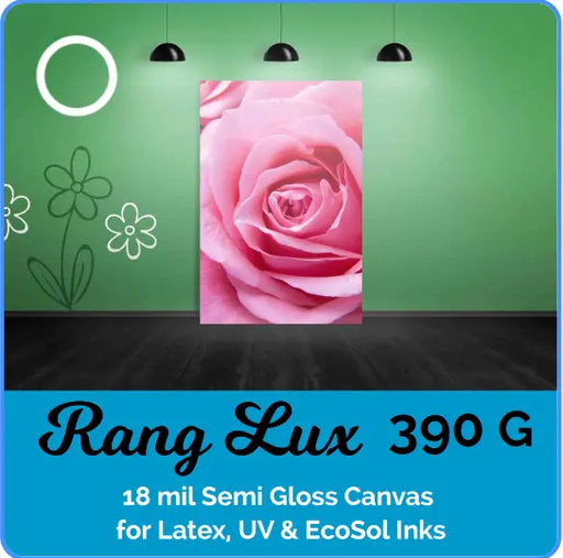 RANG LUX Poly Cotton Canvas – 390 Gloss (18 mil) 