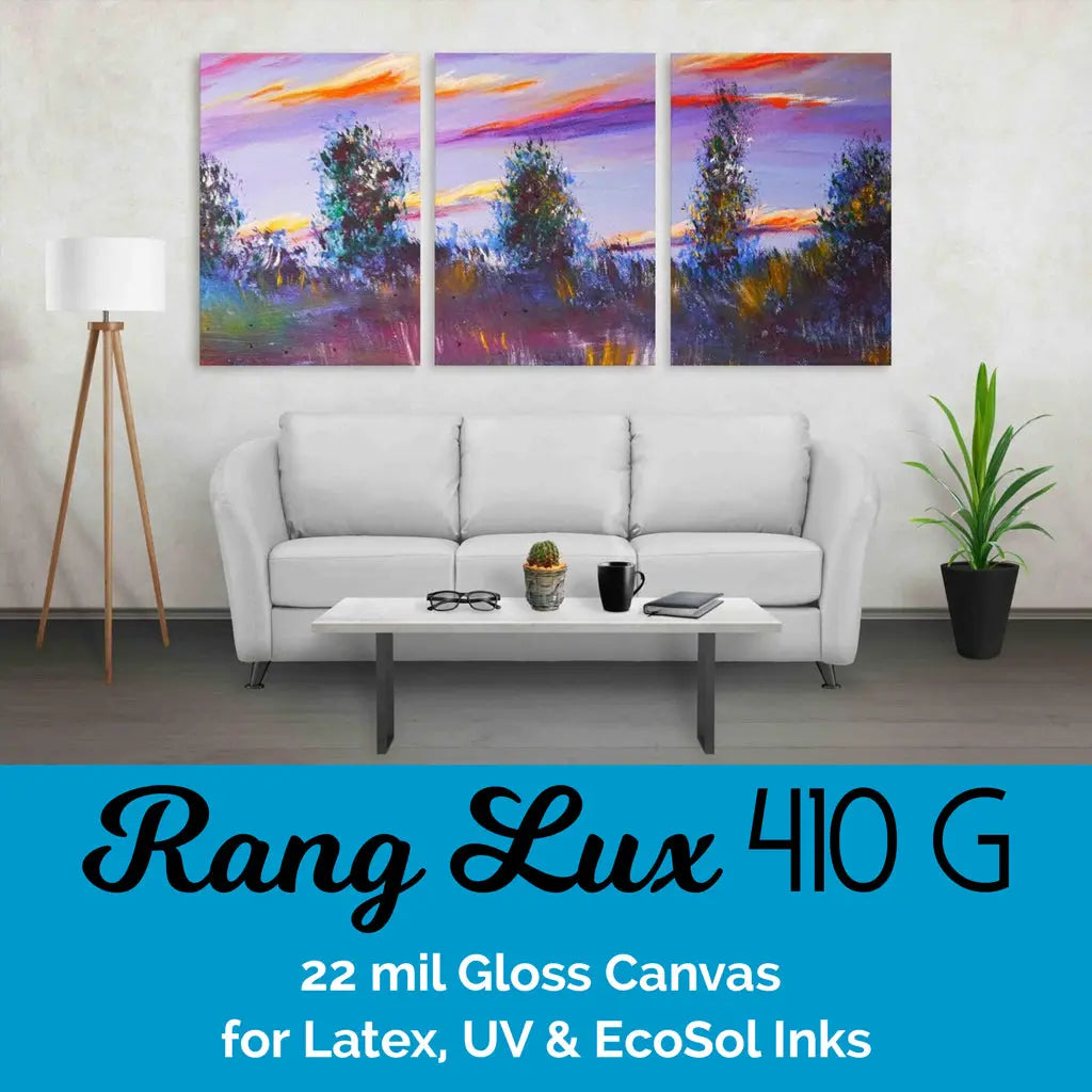 RANG LUX Poly Cotton Canvas – 410 Gloss (22 mil) 