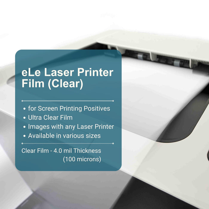 Film Polyester Laser Blanc Brillant Adhésif 150 µ<br>Format : A3+