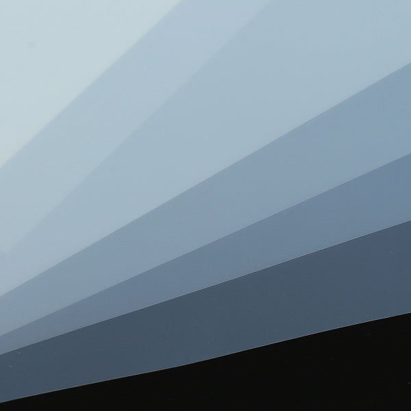 Screen printing Positive laid out with bluish tint