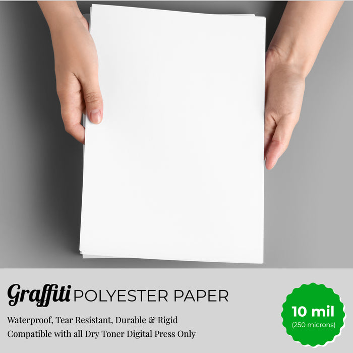 Graffiti Waterproof Papers (Scuff Free) - 10 mil