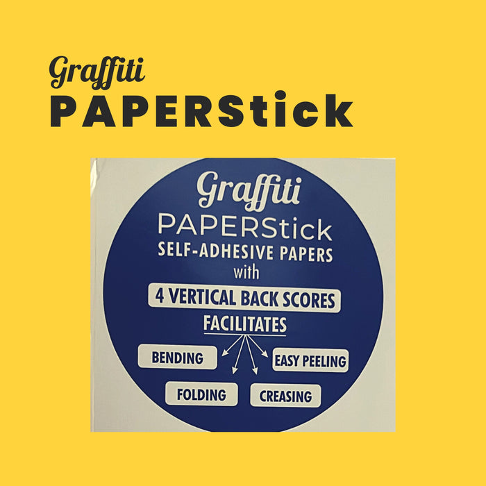Graffiti PAPERStick - Digital Label Paper - Satin Finish